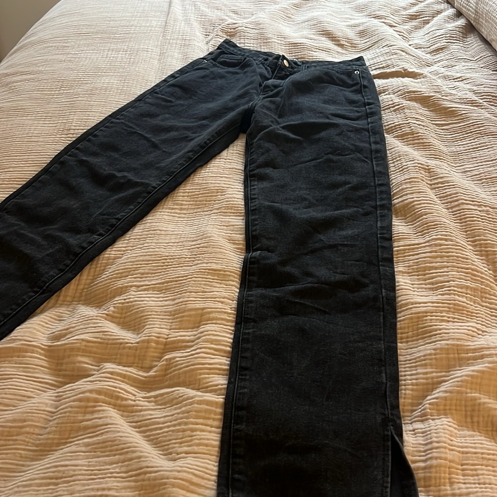 NASTY GAL HIGH RISE JEANS - Picture 5 of 6
